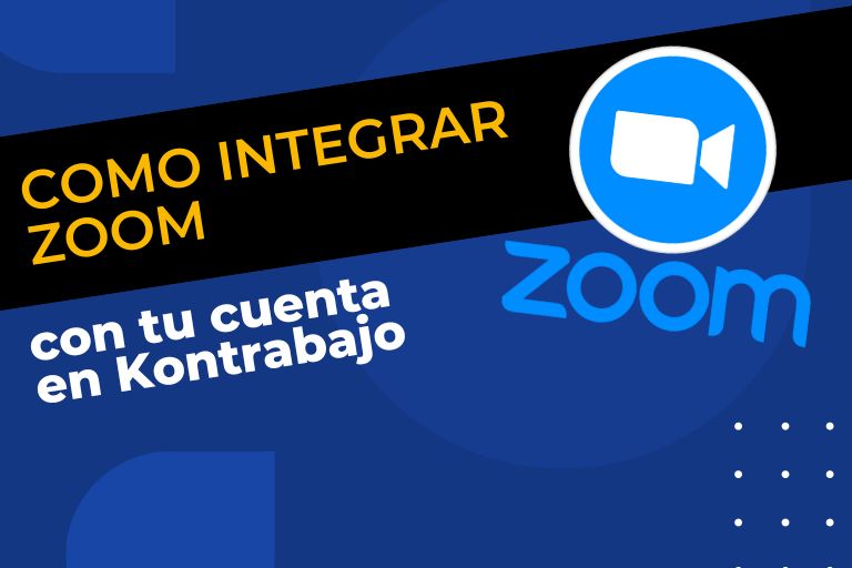 Como Integrar Zoom en Kontrabajo